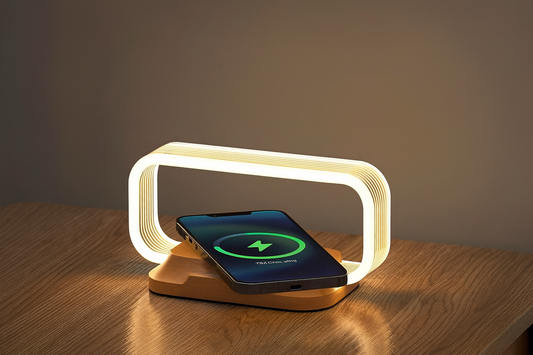 Homsy™ “Lunaris” LED Wireless Charging Lamp