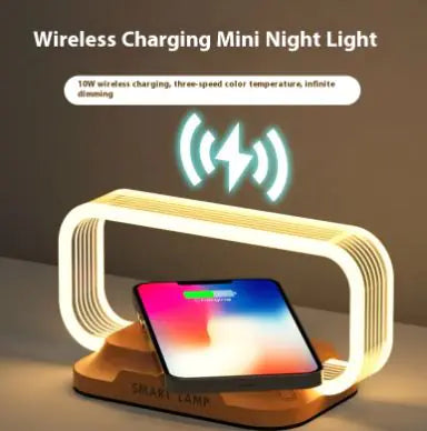 Homsy™ “Lunaris” LED Wireless Charging Lamp