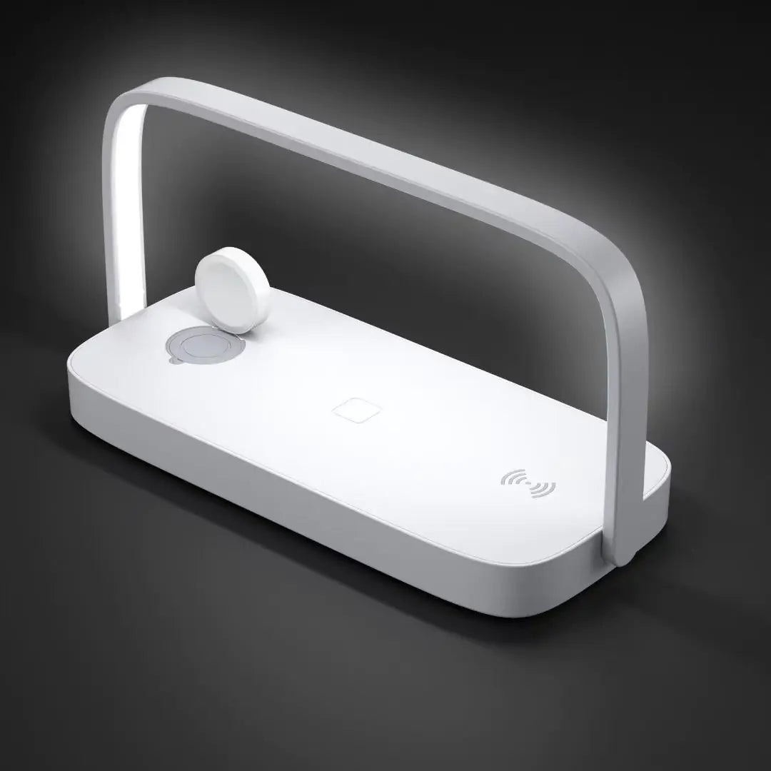 Homsy™ “Eclipse” 3-in-1 Wireless Charging Lamp